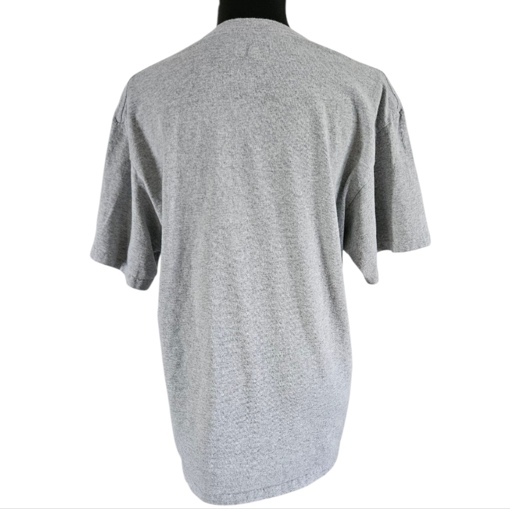 NFL Minnesota Vikings Gray T-Shirt Breast Cancer Ribbon - Large Unisex - Picture 2 of 4